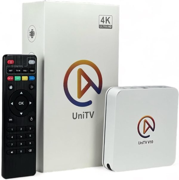 Aparelho UniTV Conversor V10 4K Full HD compatível HDMI