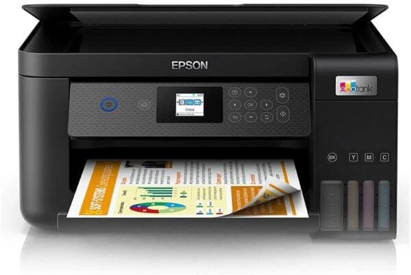 Epson, Multifuncional, Ecotank L4260 - Tanque de Tinta Colorida, Wi-Fi Direct, Frente e Verso Automático, Bivolt