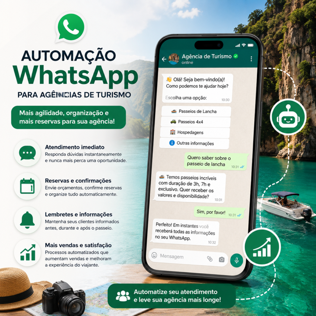 Automação WhatsApp para Agências de Turismo